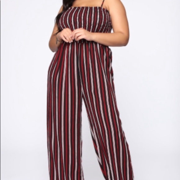Ambiance smocked Jumpsuit - Picture 1 of 6